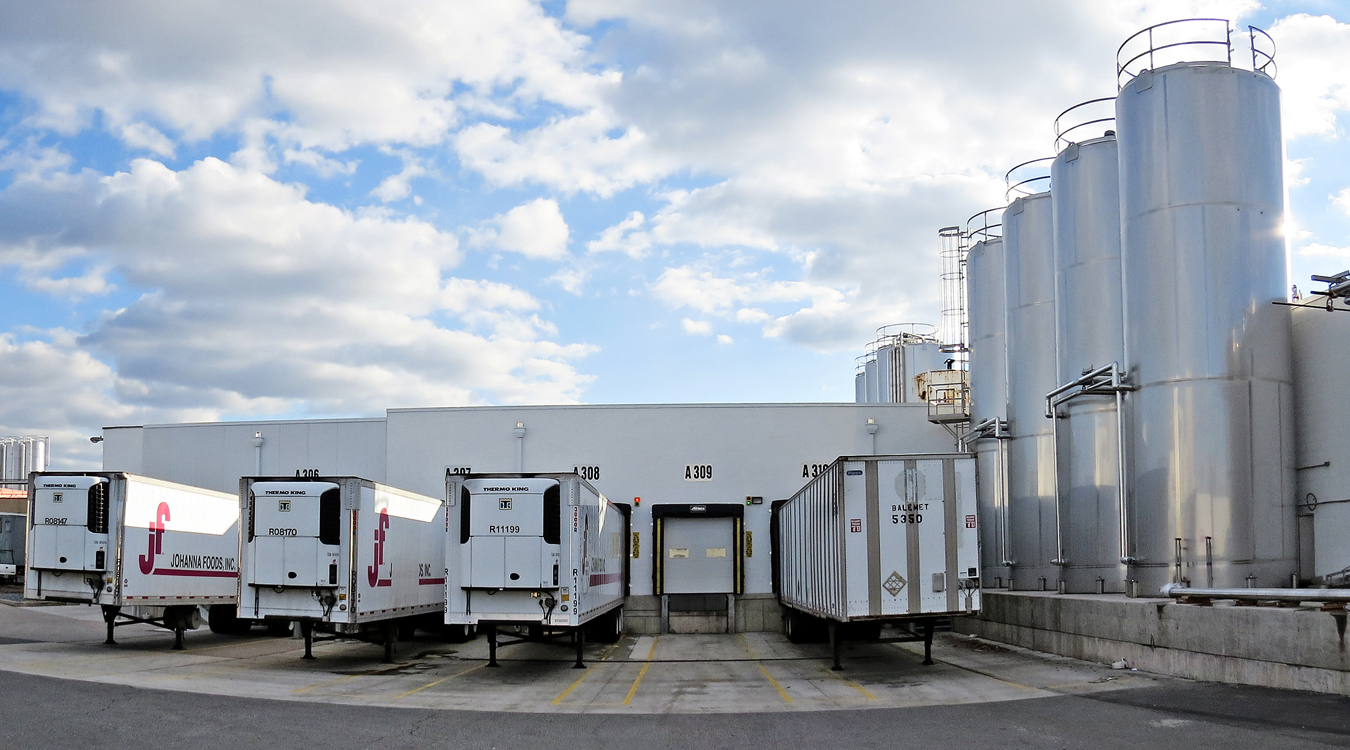 Johanna Foods, Inc. Naked Juice Receiving Bays & Silos